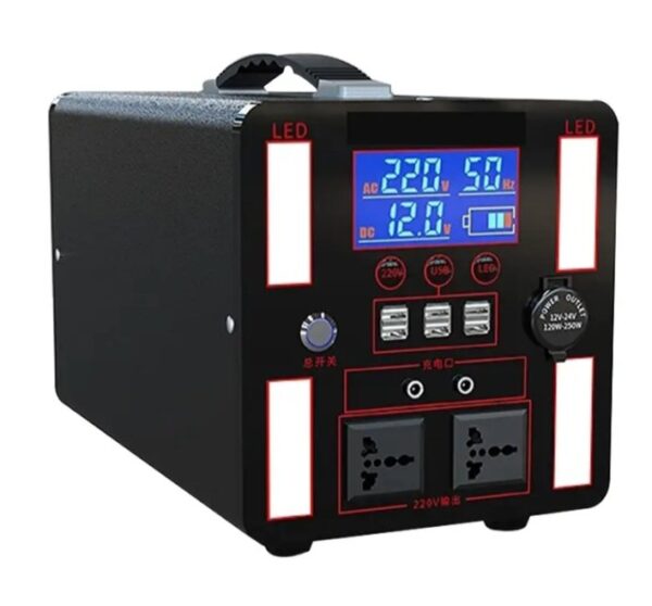 ⁦يو بي إس OKA — باور بانك منزلي للطوارئ (محطة طاقة متنقلة)
قدرة 800 وات – 80 أمبير
موديل SW-800⁩ - الصورة ⁦3⁩