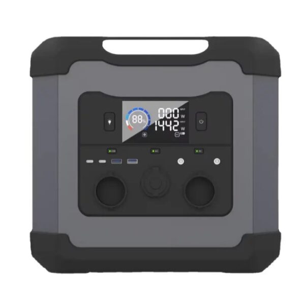 ⁦يو بي إس OKA — باور بانك منزلي للطوارئ (محطة طاقة متنقلة)
قدرة 1500 وات
مزود بخاصية الشحن اللاسلكي للهواتف
موديل OPS1500-T1⁩ - الصورة ⁦4⁩