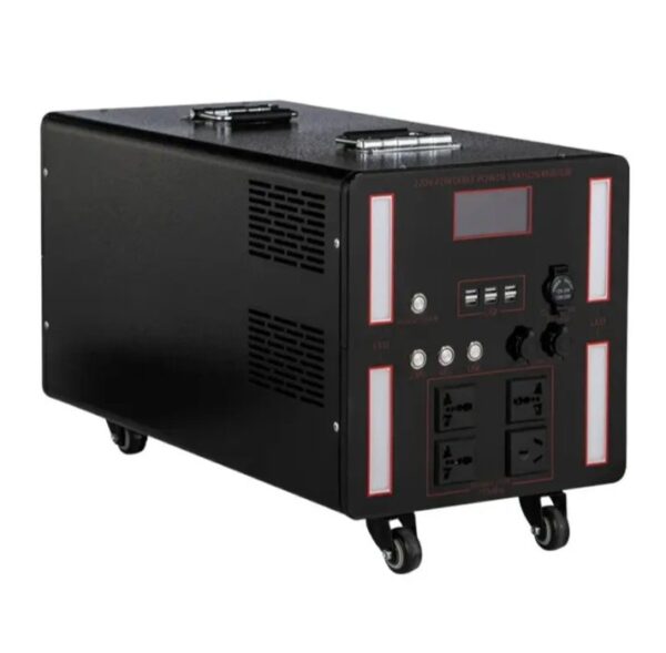 ⁦يو بي إس OKA — باور بانك منزلي للطوارئ (محطة طاقة متنقلة)
قدرة 3000 وات – 1000 أمبير
موديل S3000⁩ - الصورة ⁦3⁩