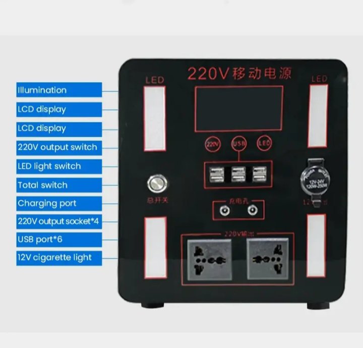 2025/11/IMG_D9A2D9A0D9A2D9A5D9A1D9A1D9A2D9A8_D9A0D9A0D9A2D9A5D9A4D9A5.jpg يو بي إس OKA — باور بانك منزلي للطوارئ (محطة طاقة متنقلة)
قدرة 3000 وات – 1000 أمبير
موديل S3000 - الصورة 1