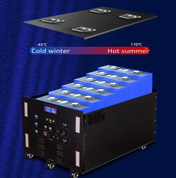 ⁦يو بي إس OKA — باور بانك منزلي للطوارئ (محطة طاقة متنقلة)
قدرة 5000 وات – 1000 أمبير
موديل S5000⁩ - الصورة ⁦4⁩