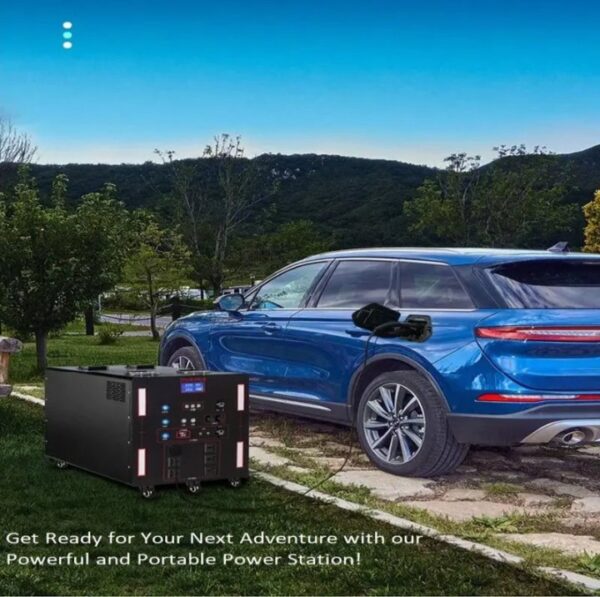 ⁦يو بي إس OKA — باور بانك منزلي للطوارئ (محطة طاقة متنقلة)
قدرة 5000 وات – 1000 أمبير
موديل S5000⁩ - الصورة ⁦5⁩