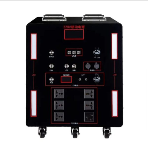 ⁦يو بي إس OKA باور بنك منزلي للطوارئ – محطة طاقة متنقلة 5000 وات / 500 أمبير – موديل S5500⁩ - الصورة ⁦3⁩