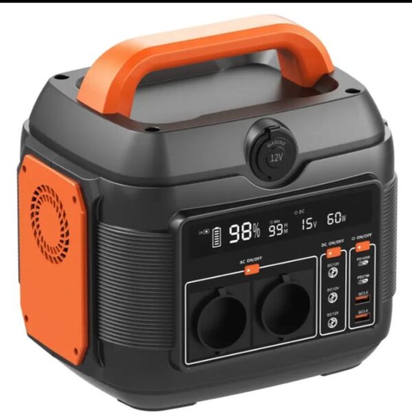 ⁦يو بي إس OKA باور بنك منزلي للطوارئ – محطة طاقة متنقلة 600 وات – موديل OPS600⁩ - الصورة ⁦2⁩