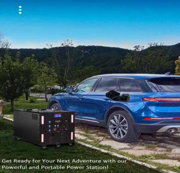 ⁦يو بي إس OKA باور بنك منزلي للطوارئ – محطة طاقة متنقلة 8000 وات / 2400 أمبير – موديل SW-8000⁩ - الصورة ⁦5⁩