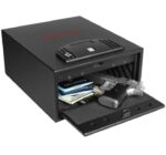 ⁦اوكا خزنة نقود ديجيتال الكترونية مقاومة للحريق والسرقة مع قفل مركب 13.5 * 30.4 * 25.4 سم/ 5.9 كجم – موديل 55E20⁩ - الصورة ⁦5⁩