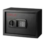 اوكا خزنة نقود ديجيتال الكترونية مقاومة للحريق والسرقة مع قفل مركب 25 * 35 * 25 سم / 10.3 كجم – موديل 44E20