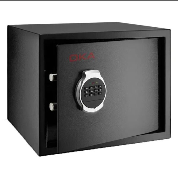 ⁦اوكا خزنة نقود ديجيتال الكترونية مقاومة للحريق والسرقة مع قفل مركب 35 * 43 * 33 سم / 17 كجم – موديل 35ER⁩ - الصورة ⁦4⁩
