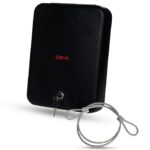 اوكا خزنة نقود ديجيتال الكترونية مقاومة للحريق والسرقة مع قفل مركب 21.9 * 29.4 * 29.4 سم / 2.3 كجم – موديل 99A10