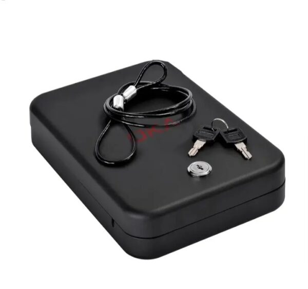 ⁦اوكا خزنة نقود ديجيتال الكترونية مقاومة للحريق والسرقة مع قفل مركب 21.9 * 29.4 * 29.4 سم / 2.3 كجم – موديل 99A10⁩ - الصورة ⁦4⁩