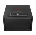 اوكا خزنة نقود ديجيتال الكترونية مقاومة للحريق والسرقة مع قفل مركب وبصمة اصبع ( Biometric Lock ) 13.5 * 30.4 * 25.4 سم/ 5.9 كجم – موديل 55B20