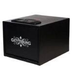 ⁦خزنة نقود ديجيتال إلكترونية من OKA مقاومة للحريق والسرقة بقفل كومبينيشن وبصمة (قفل بيومتري) – مقاس ‎20×30.4×25.4 سم‎ / وزن 7.8 كجم – موديل 55B30⁩ - الصورة ⁦6⁩