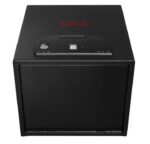 خزنة نقود ديجيتال إلكترونية من OKA مقاومة للحريق والسرقة بقفل كومبينيشن وبصمة (قفل بيومتري) – مقاس ‎20×30.4×25.4 سم‎ / وزن 7.8 كجم – موديل 55B30