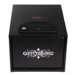 ⁦خزنة نقود ديجيتال إلكترونية من OKA مقاومة للحريق والسرقة بقفل كومبينيشن وبصمة (قفل بيومتري) – مقاس ‎20×30.4×25.4 سم‎ / وزن 7.8 كجم – موديل 55B30⁩ - الصورة ⁦3⁩