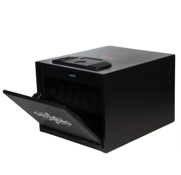 ⁦خزنة نقود ديجيتال إلكترونية من OKA مقاومة للحريق والسرقة بقفل كومبينيشن وبصمة (قفل بيومتري) – مقاس ‎20×30.4×25.4 سم‎ / وزن 7.8 كجم – موديل 55B30⁩ - الصورة ⁦5⁩