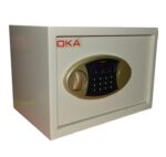 خزنة نقود ديجيتال إلكترونية من OKA مقاومة للحريق والسرقة بقفل كومبينيشن – وزن 8 كجم – موديل OKA-2536
