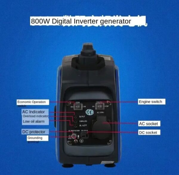 ⁦مولد كهرباء بنزين للطوارئ – 1200 وات / موديل XYG1200I⁩ - الصورة ⁦6⁩