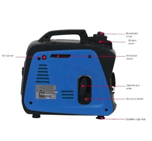 ⁦مولد كهرباء بنزين للطوارئ – 800 وات / موديل XYG950i⁩ - الصورة ⁦3⁩