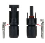 ⁦10 قطع موصل MC4 للطاقة الشمسية الكهروضوئية ذكر وأنثى⁩ - الصورة ⁦2⁩