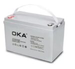 ⁦اوكا بطارية چيل للخلايا الشمسية مصنوعة من مواد عالية الجودة 12 فولت – 100 امبير⁩ - الصورة ⁦3⁩