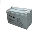 ⁦اوكا بطارية چيل للخلايا الشمسية مصنوعة من مواد عالية الجودة 12 فولت – 100 امبير⁩ - الصورة ⁦2⁩