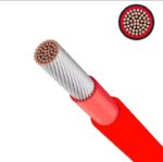 ⁦اوكا كابل DC طاقة شمسية الكهروضوئية أحادي 4 مللي عالي الجودة 100 متر / موديل SSF – لون احمر⁩ - الصورة ⁦3⁩