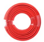 اوكا كابل DC طاقة شمسية الكهروضوئية أحادي 4 مللي عالي الجودة 100 متر / موديل SSF – لون احمر