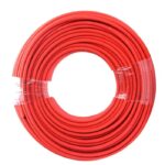 اوكا كابل DC طاقة شمسية الكهروضوئية أحادي 4 مللي عالي الجودة 100 متر / موديل SSF – لون احمر