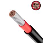 ⁦اوكا كابل DC طاقة شمسية الكهروضوئية أحادي 4 مللي عالي الجودة 100 متر / موديل SSF – لون اسود⁩ - الصورة ⁦2⁩