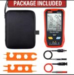 ⁦جهاز قياس الألواح الشمسية الكهروضوئية المتعدد 800 وات – جهاز قياس MPPT للطاقة الشمسية مع شاشة LCD كبيرة فائقة الوضوح أداة مساعدة لاستكشاف أخطاء جهد الدائرة المفتوحة MPPT الذكية وإصلاحها لاختبار الطاقة الشمسية الكهروضوئية / موديل FB673PV⁩ - الصورة ⁦5⁩