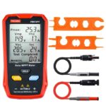 جهاز قياس الألواح الشمسية الكهروضوئية المتعدد 800 وات – جهاز قياس MPPT للطاقة الشمسية مع شاشة LCD كبيرة فائقة الوضوح أداة مساعدة لاستكشاف أخطاء جهد الدائرة المفتوحة MPPT الذكية وإصلاحها لاختبار الطاقة الشمسية الكهروضوئية / موديل FB673PV