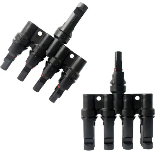 ⁦موصلات فرعة للطاقة الشمسية علي حرف T للتوصيل المتوازي بين الالواح رباعي الاتجاهات⁩ - الصورة ⁦2⁩