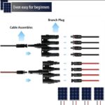 ⁦موصلات فرعة للطاقة الشمسية علي حرف T للتوصيل المتوازي بين الالواح رباعي الاتجاهات⁩ - الصورة ⁦3⁩