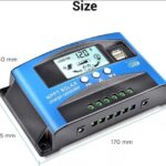 وحدة تحكم شحن الطاقة الشمسية (12 فولت/24 فولت) 30 أمبير، منظم جهد USB مزدوج