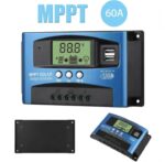 ⁦وحدة تحكم شحن الطاقة الشمسية (12 فولت/24 فولت) 30 أمبير، منظم جهد USB مزدوج⁩ - الصورة ⁦2⁩