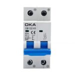 اوكا قاطع كهرباء ثنائي 63 امبير – 500 فولت / موديل OB12Z-63