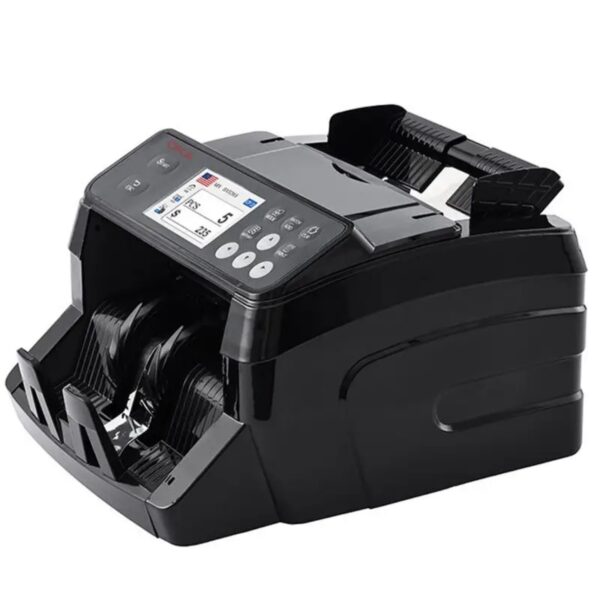 ⁦ماكينة عدّ وفرز العملات OKA
لعدّ وفرز العملات المختلفة وكشف التزوير
(الجنيه المصري – الدولار – اليورو – اليوان الصيني)
مع إمكانية إضافة أي عملة أخرى حسب احتياجك
موديل OKA-MIX 110⁩ - الصورة ⁦3⁩