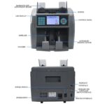 ⁦ماكينة عدّ وفرز العملات OKA
لعدّ وفرز العملات المختلفة وكشف التزوير
(الدولار – اليورو – اليوان الصيني – الليرة التركية)
ويمكن إضافة أي عملة أخرى حسب احتياجك
موديل OKA-MIX104⁩ - الصورة ⁦9⁩