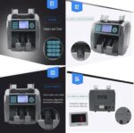 ⁦ماكينة عدّ وفرز العملات OKA
لعدّ وفرز العملات المختلفة وكشف التزوير
(الدولار – اليورو – اليوان الصيني – الليرة التركية)
ويمكن إضافة أي عملة أخرى حسب احتياجك
موديل OKA-MIX104⁩ - الصورة ⁦4⁩