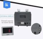 ⁦ماكينة عدّ وفرز العملات OKA
لعدّ وفرز العملات المختلفة وكشف التزوير
(الدولار – اليورو – اليوان الصيني – الليرة التركية)
ويمكن إضافة أي عملة أخرى حسب احتياجك
موديل OKA-MIX104⁩ - الصورة ⁦8⁩