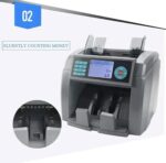 ⁦ماكينة عدّ وفرز العملات OKA
لعدّ وفرز العملات المختلفة وكشف التزوير
(الدولار – اليورو – اليوان الصيني – الليرة التركية)
ويمكن إضافة أي عملة أخرى حسب احتياجك
موديل OKA-MIX104⁩ - الصورة ⁦6⁩