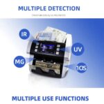 ⁦ماكينة عدّ وفرز العملات OKA
لعدّ وفرز العملات المختلفة وكشف التزوير
(الدولار – اليورو – اليوان الصيني – الليرة التركية)
موديل OKA-MIX101⁩ - الصورة ⁦5⁩