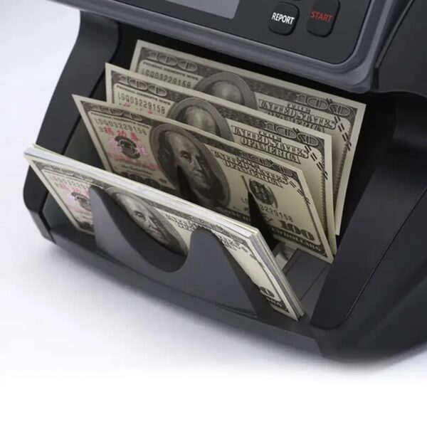 ⁦ماكينة عدّ وفرز العملات OKA
لعدّ وفرز العملات المختلفة وكشف التزوير
(الدولار – اليورو – اليوان الصيني – الليرة التركية)
موديل OKA-MIX102⁩ - الصورة ⁦6⁩