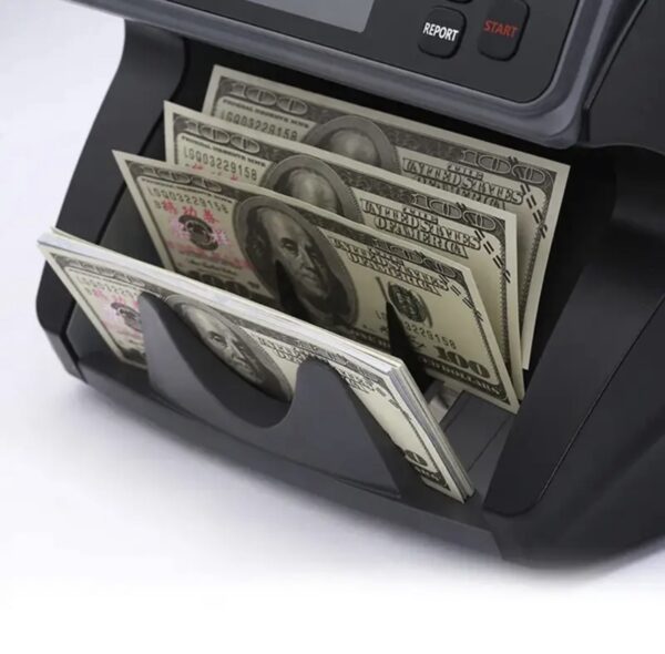 ⁦ماكينة عدّ وفرز العملات المختلفة مع إمكانية كشف التزوير
(الدولار – اليورو – اليوان الصيني – الليرة التركية)
موديل FT-500S⁩ - الصورة ⁦4⁩