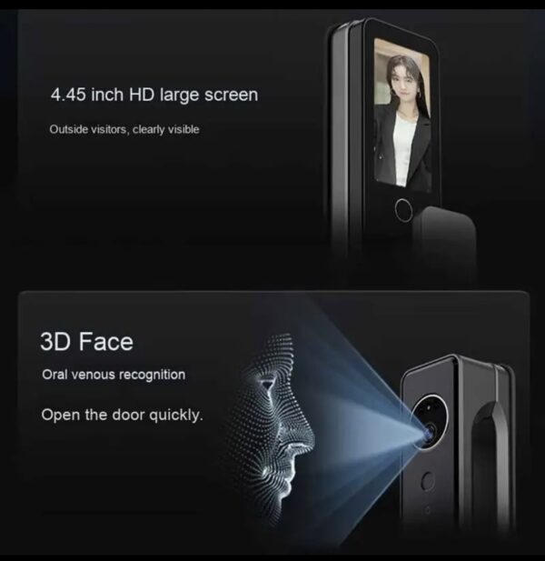 ⁦قفل الكالون الذكي من BOSCH
مناسب لجميع أنواع الأبواب
يعمل ببصمة الإصبع وكلمة المرور والمفتاح والشفرة
ويمكن التحكم فيه من خلال الموبايل
موديل FU8⁩ - الصورة ⁦11⁩