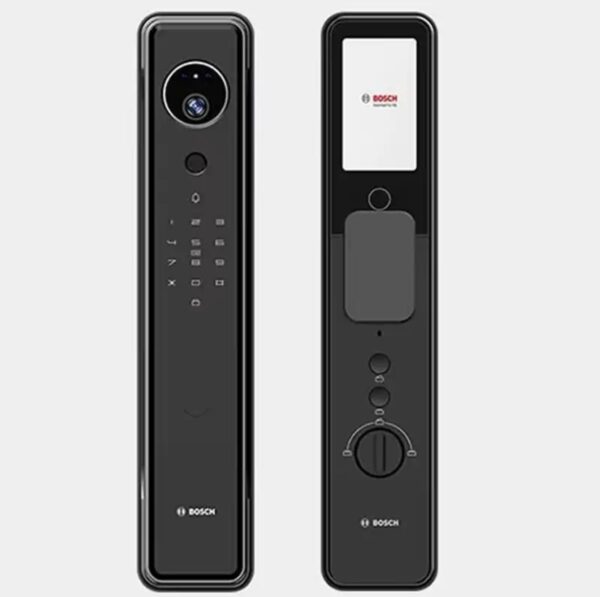 ⁦قفل الكالون الذكي من BOSCH
مناسب لجميع أنواع الأبواب
يعمل ببصمة الإصبع وكلمة المرور والمفتاح والشفرة
ويمكن التحكم فيه من خلال الموبايل
موديل FU8⁩ - الصورة ⁦2⁩