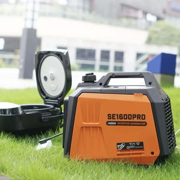 ⁦مولد كهرباء يعمل بالبنزين للاستخدام وقت انقطاع التيار
قدرة 1400 وات
موديل SE1600 PRO⁩ - الصورة ⁦3⁩