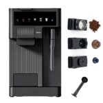 ماكينة قهوة بالكبسولات والبن المطحون من OKA
لصناعة الإسبريسو والكابتشينو واللاتيه
موديل OKA C100