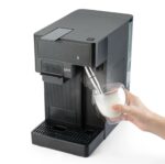 ⁦ماكينة قهوة بالكبسولات والبن المطحون من OKA
لصناعة الإسبريسو والكابتشينو واللاتيه
موديل OKA C100⁩ - الصورة ⁦6⁩