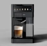 ⁦ماكينة قهوة بالكبسولات والبن المطحون من OKA
لصناعة الإسبريسو والكابتشينو واللاتيه
موديل OKA C100⁩ - الصورة ⁦7⁩